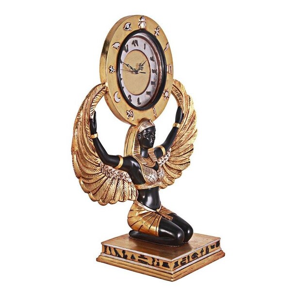 Egyptian Goddess Isis Large Clock